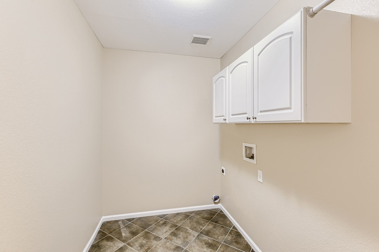 main floor laundry